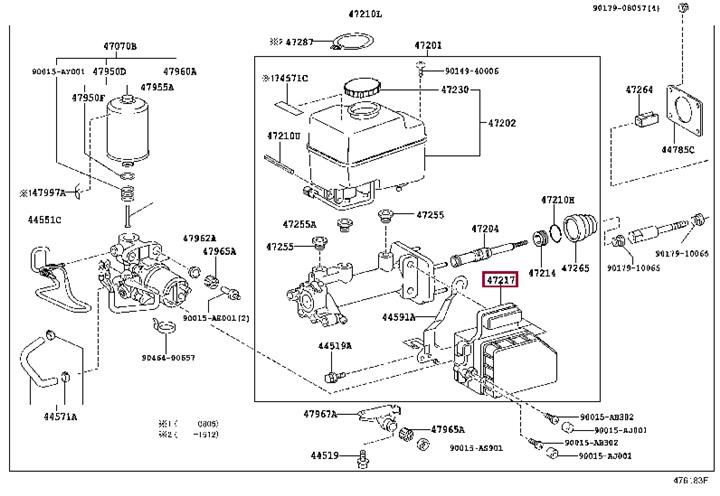4721760260 Toyota Соленоид