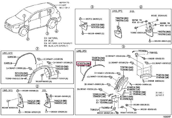 Toyota 67857-42050 Наклейка кузова 6785742050: Отличная цена - Купить в Украине на EXIST.UA! 6785742050 Toyota Наклейка кузова