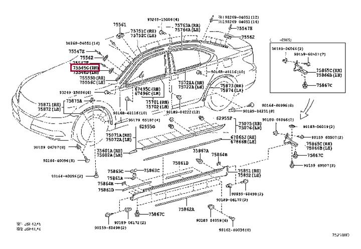 7554530150 Toyota Кліпса