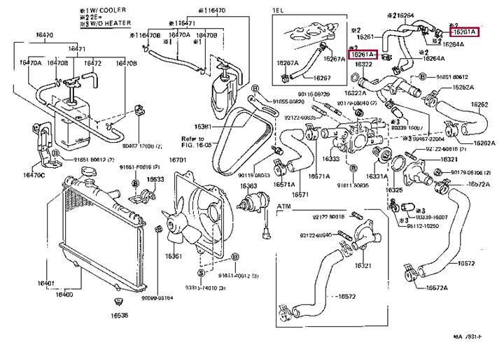 9613551100 Toyota Хомут