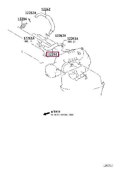 Купить Toyota 12261-28120 по низкой цене в Украине!