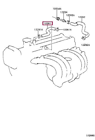 Купить Toyota 12261-70080 по низкой цене в Украине!