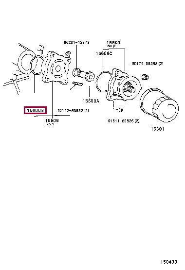 1518811011 Toyota Кольцо уплотнительное