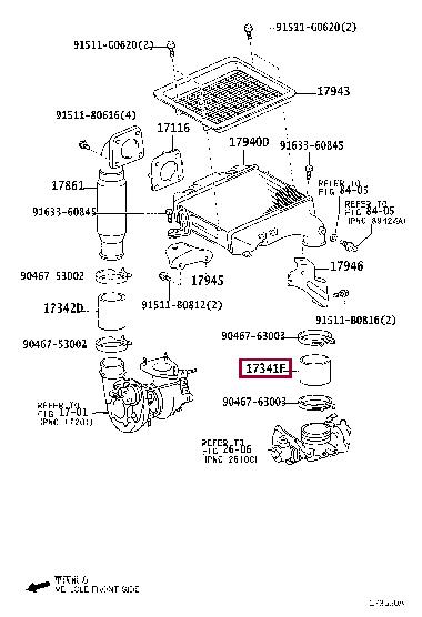 1734167010 Toyota Патрубок
