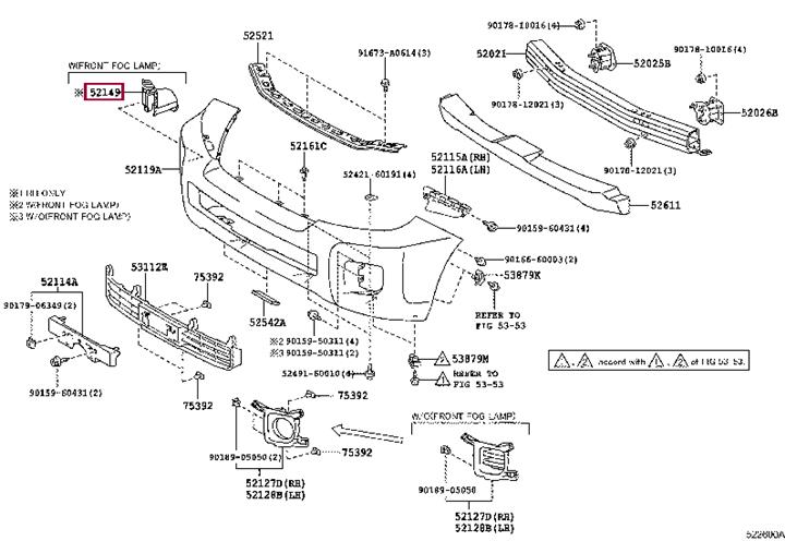 5214960110 Toyota Кронштейн осушителя