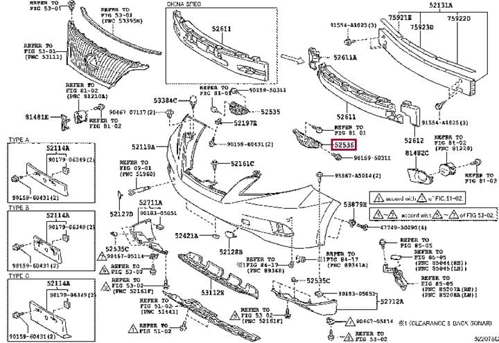 Toyota 52536-48013 Кронштейн осушителя 5253648013: Отличная цена - Купить в Украине на EXIST.UA! 5253648013 Toyota Кронштейн осушителя