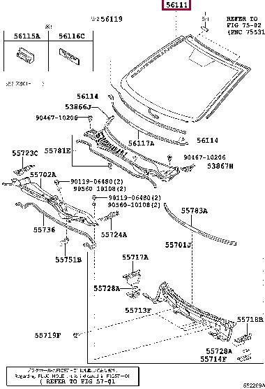 5611530120 Toyota Клипса