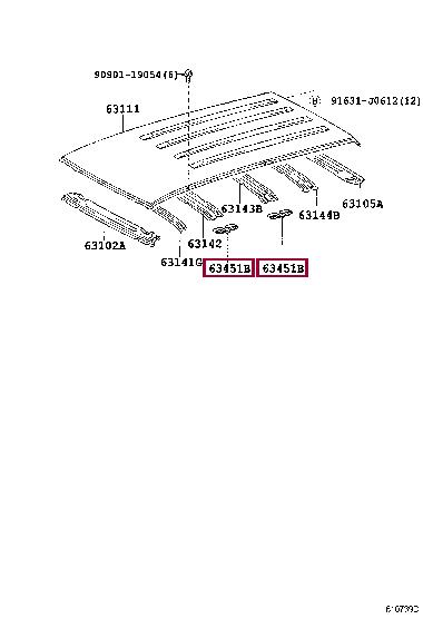 6345160040 Toyota Кронштейн осушителя