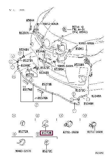 9007590512 Toyota Хомут