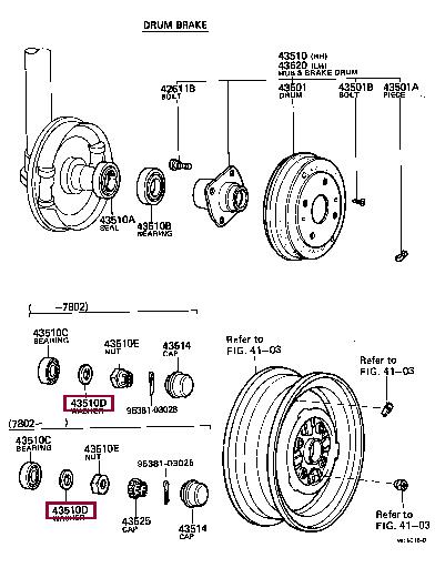 9021416010 Toyota Шайба металлическая