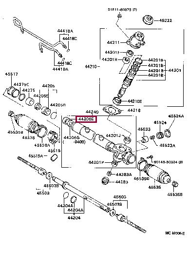 9031127006 Toyota Сальник рулевой рейки