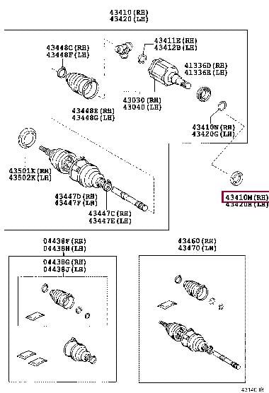 90311T0016 Toyota Сальник дифференциала