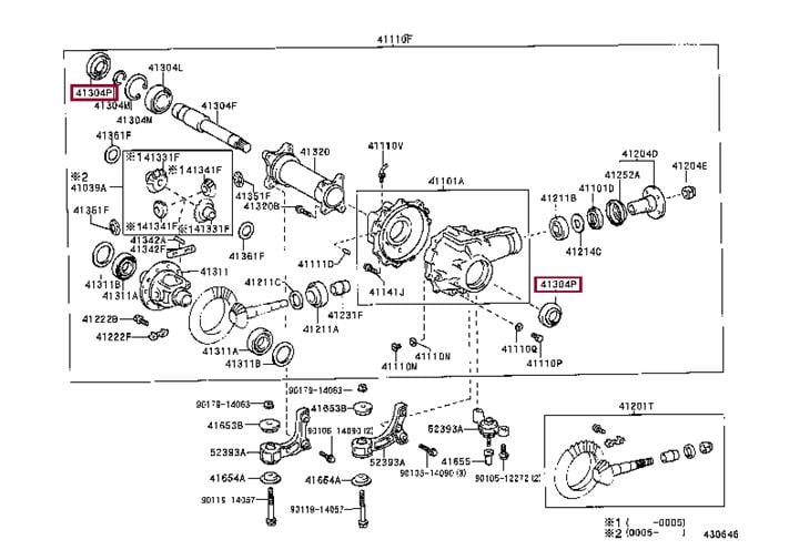 90311T0035 Toyota Сальник