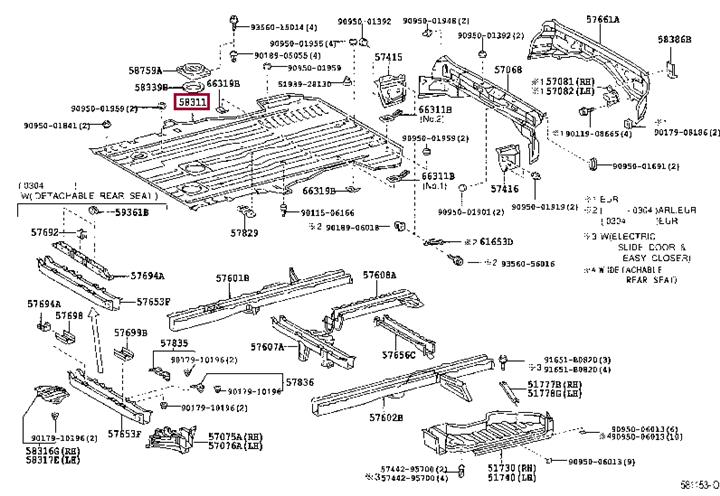 9033325001 Toyota Заглушка