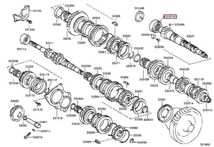 9036533005 Toyota Подшипник