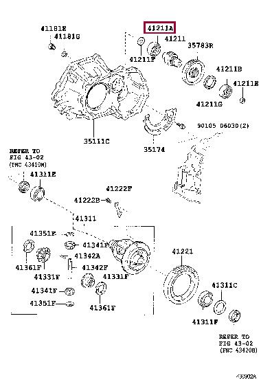 9036535004 Toyota Подшипник