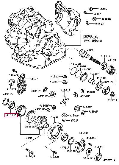 9036657026 Toyota Подшипник