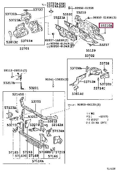9046710005C0 Toyota Клипса