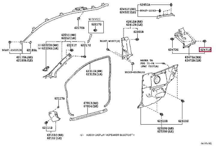 90467A0033 Toyota Клипса