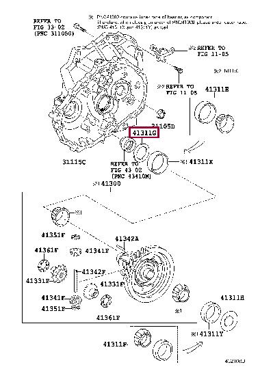 9056041003 Toyota Шайба дистанционная