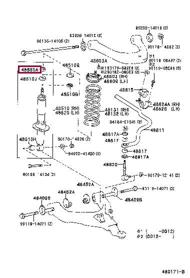 Купить Toyota 94184-01241 по низкой цене в Украине!