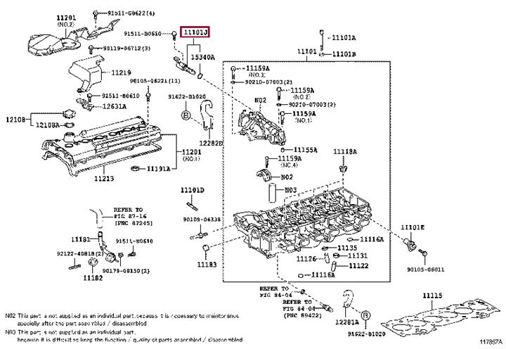 Купити Toyota 15330-70011 за низькою ціною в Україні!