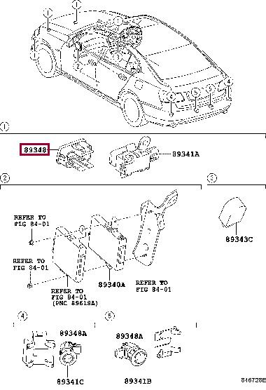 Купити Toyota 89348-44020-E1 за низькою ціною в Україні!