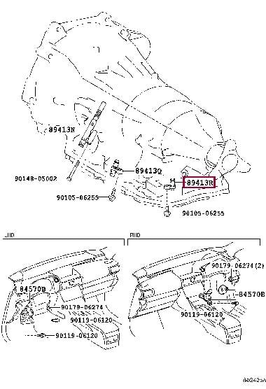 8941350020 Toyota Датчик скорости