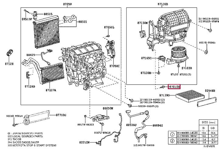 9009900968 Toyota Болт