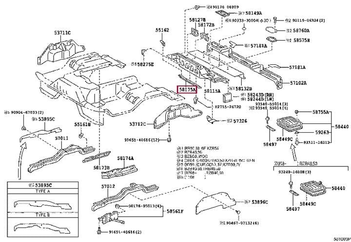9033320001 Toyota Пробка