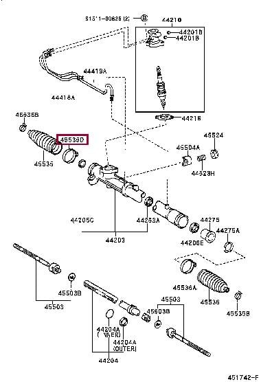 9046055016 Toyota Хомут