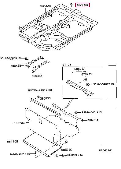 9046705021C1 Toyota Клипса