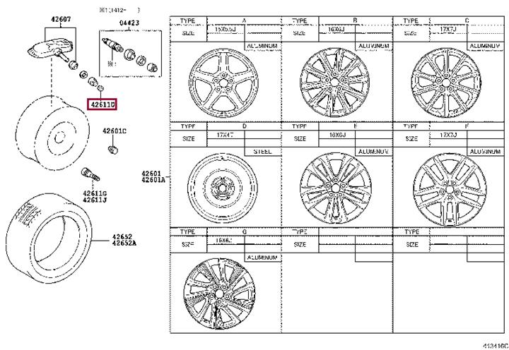 Купить Toyota 90942-05042 по низкой цене в Украине!