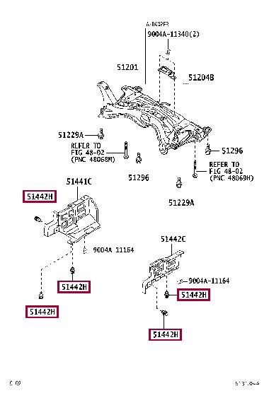 Toyota 90044-68320 Фиксатор 9004468320: Отличная цена - Купить в Украине на EXIST.UA! 9004468320 Toyota Фиксатор