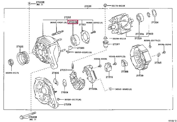 9006810026 Toyota Подшипник