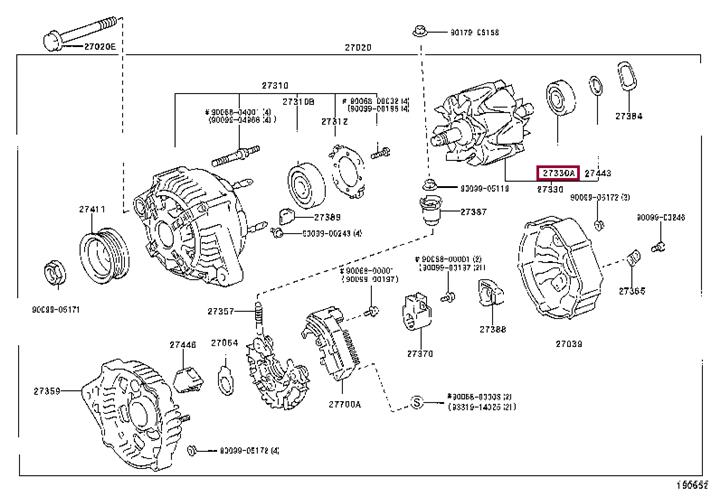 9006810140 Toyota Автозапчастина