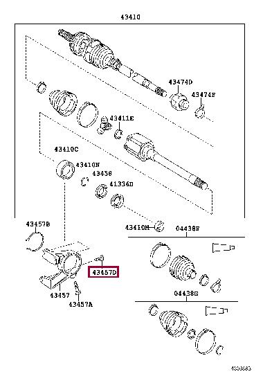 Toyota 90080-10087 Bolt(for drive shaft bearring bracket setting no.2) 9008010087: Отличная цена - Купить в Украине на EXIST.UA! 9008010087 Toyota Bolt(for drive shaft bearring bracket setting no.2)