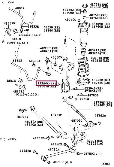 Toyota 90080-17213 Гайка 9008017213: Отличная цена - Купить в Украине на EXIST.UA! 9008017213 Toyota Гайка