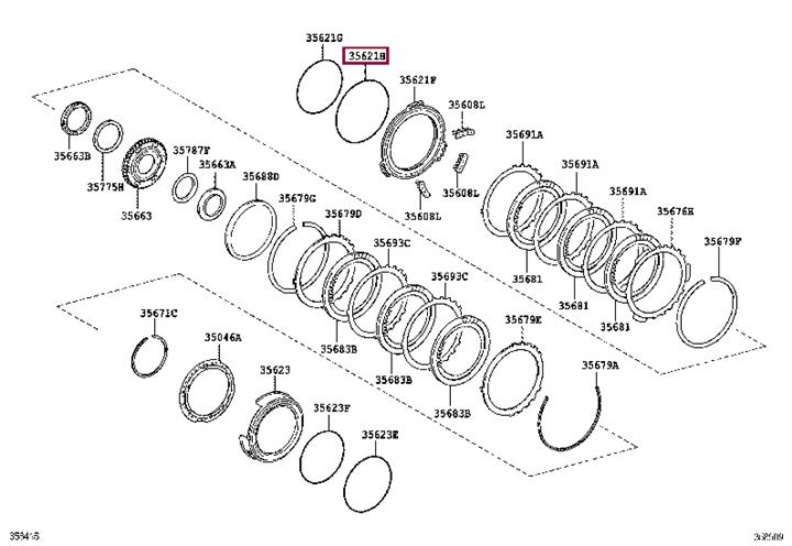 9008030080 Toyota Кольцо уплотнительное