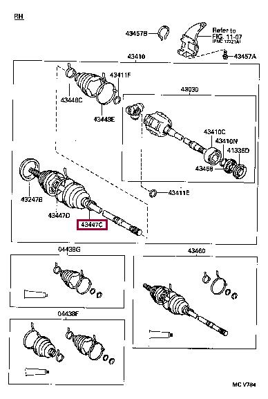 9008046084 Toyota Хомут