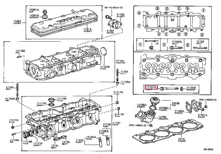 Toyota 90109-10048 Болт головки блоку циліндрів (ГБЦ) 9010910048: Приваблива ціна - Купити в Україні на EXIST.UA! 9010910048 Toyota Болт головки блоку циліндрів (ГБЦ)