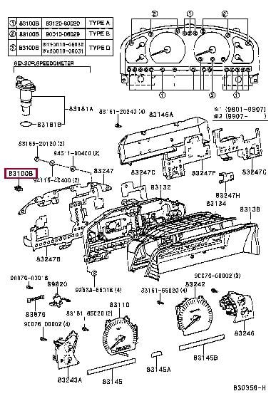9001006033 Toyota Лампа галогенная 12В