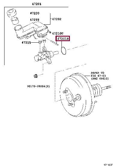 90015AH001 Toyota Кольцо уплотнительное