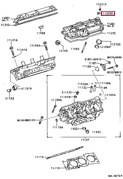 9021007005 Toyota Шайба