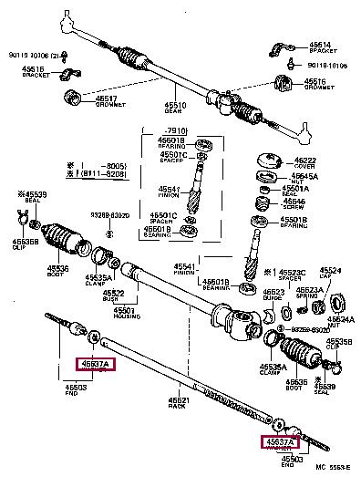 Шайба опорная сателлитов дифференциала Toyota 90214-14002