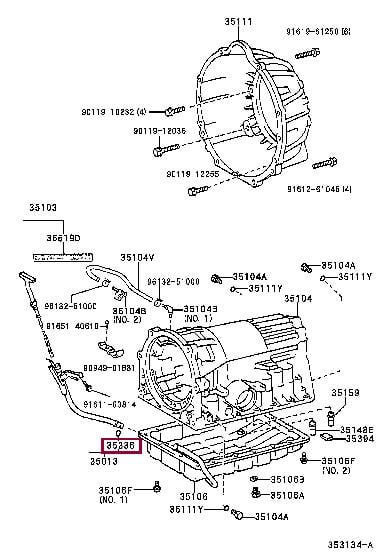 9030109011 Toyota Сальник
