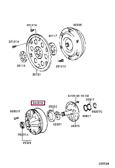 9030199033 Toyota Кольцо стопорное