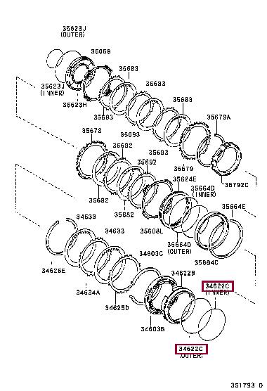 9030199115 Toyota Кольцо уплотнительное