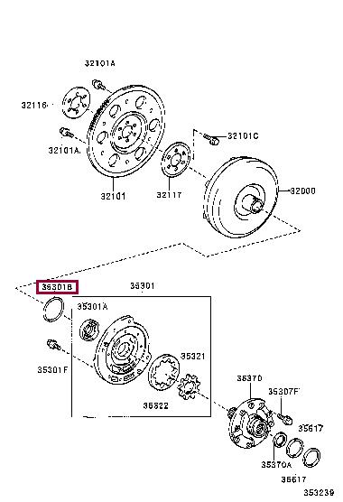 Купити Toyota 90301-99124 за низькою ціною в Україні!