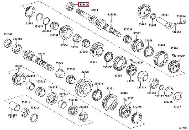 9036325081 Toyota Підшипник